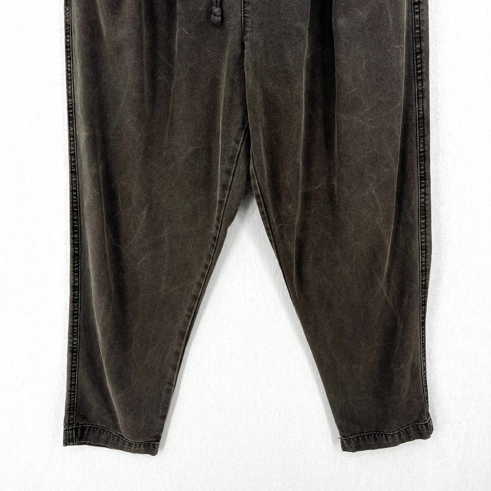 FREE PEOPLE Margate Pleated Trouser Pants Womens Small Charcoal Gray High Rise - Picture 8 of 16